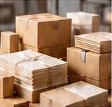 Paper boxes and packaging materials